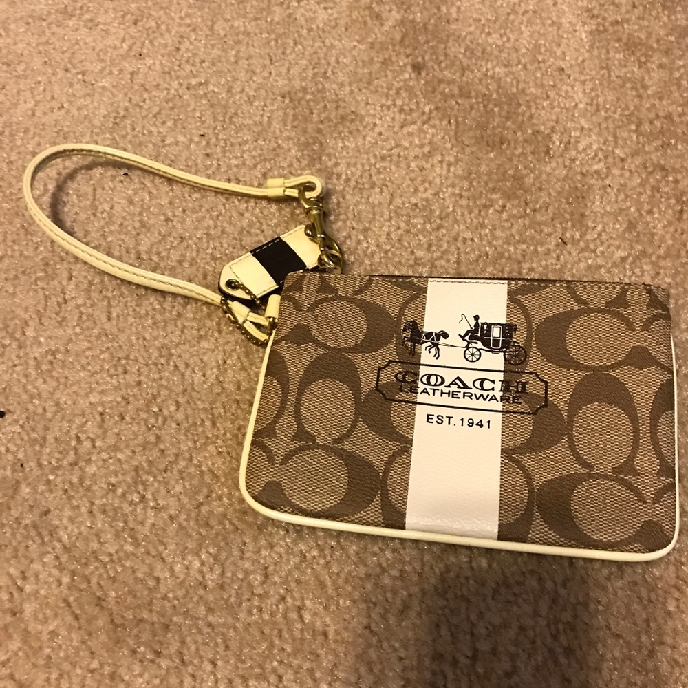 Brand new coach wristlet
